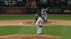 Tribe blasts White Sox to stay 1 1/2 behind Tampa Bay