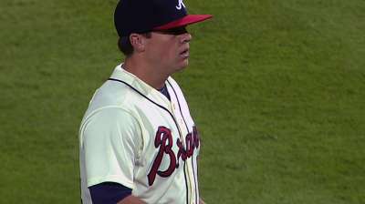 Magic number at four as Medlen stifles Padres