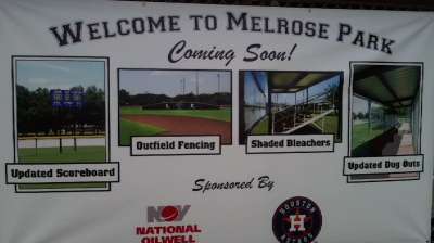 Astros open three renovated youth fields