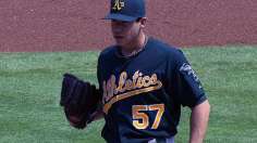 A's stretch lead to 6 1/2 with sweep of Rangers