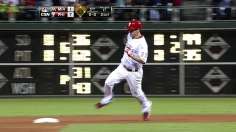 Lee drives in four, strikes out 14 to win series opener