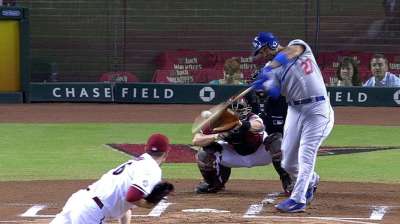 Dodgers tee up clincher by bashing D-backs