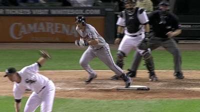 Sore left wrist keeps Plouffe sidelined