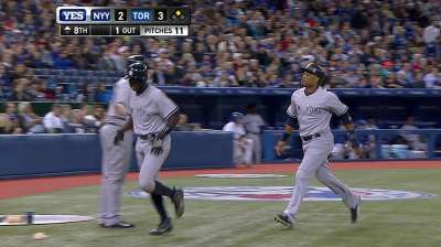 Yankees rally late to gain in Wild Card pursuit