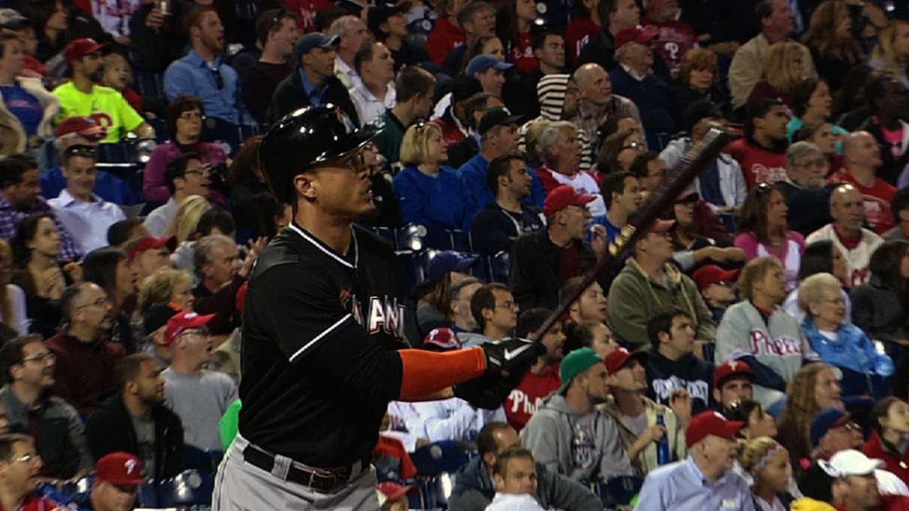 Marlins avoid arbitration with Stanton, Cishek, Dunn