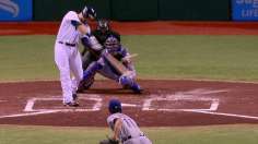 Moore exits early as Rays fall into tie atop Wild Card