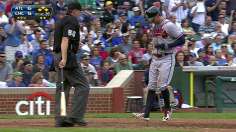 Braves rise up late, reduce magic number to one