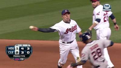Tribe passes Texas for WC spot with win vs. Houston