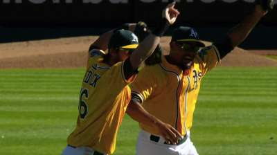 Crown control: A's retain title in front of home crowd