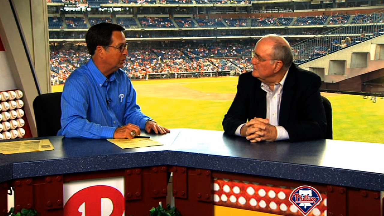 Phillies president upbeat about team's potential