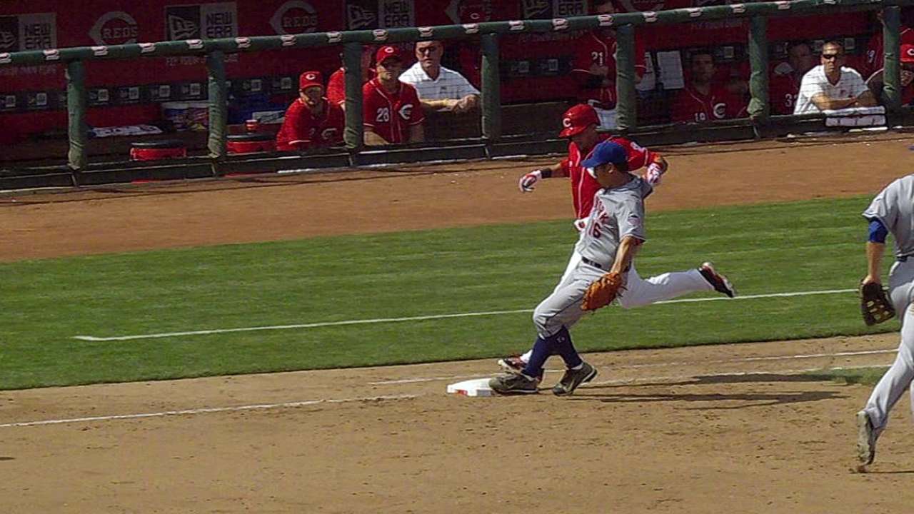 Reds hammering home art of bunting to Hamilton