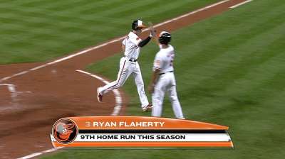 Flaherty looks in line to be O's second baseman