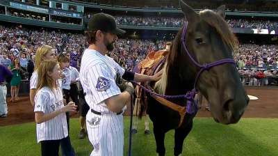 Coors Field celebrates its favorite son Helton