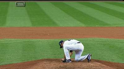 Rivera records four outs in emotional Bronx farewell