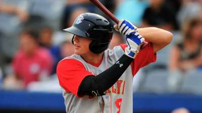 Nimmo gaining invaluable experience in Minors