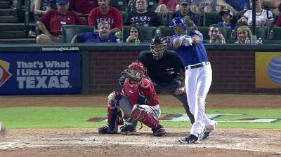 Rios has Rangers one game back with two to go