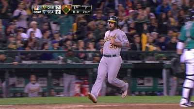 A's opt to tender Barton, eight others eligible