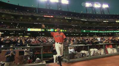 Pence wins Giants' 2013 Willie Mac Award