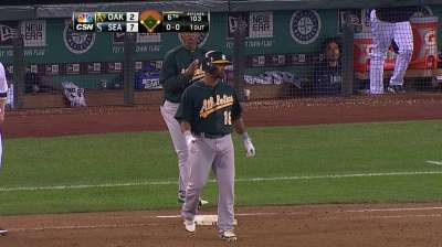 Seeking hot hitter, Melvin starts Callaspo