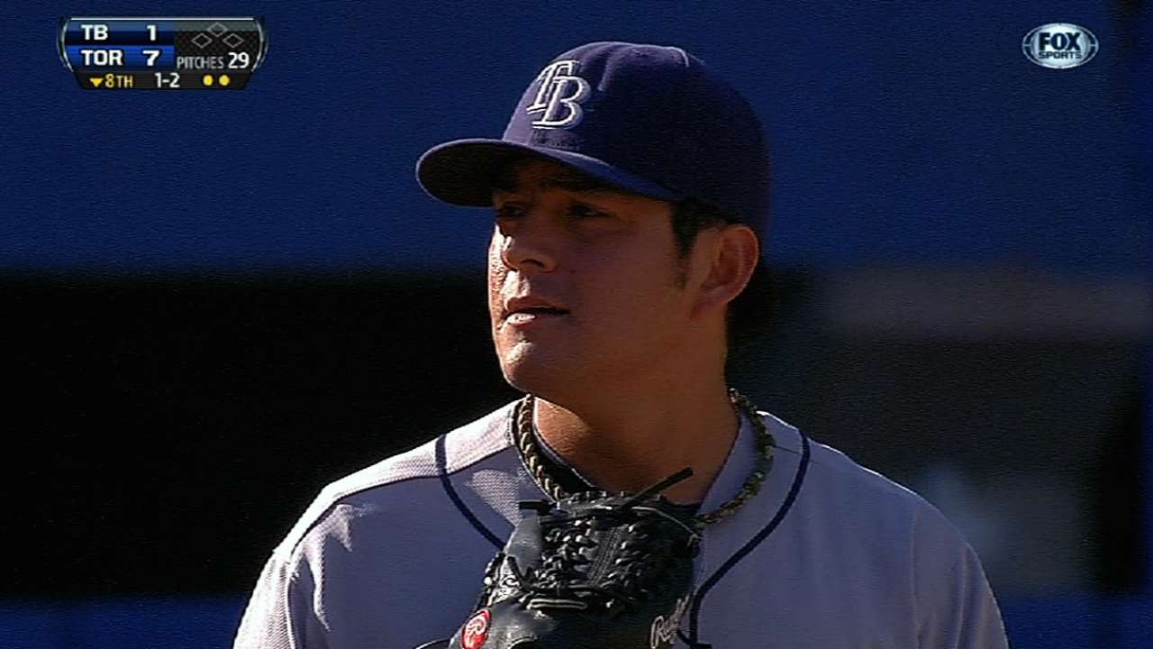 Ramos auditioning for rotation job in camp