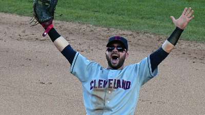 Ubaldo's 13 K's help Tribe lock up top Wild Card