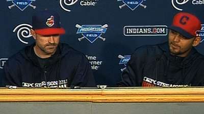 Francona opts for extra arms on Wild Card roster