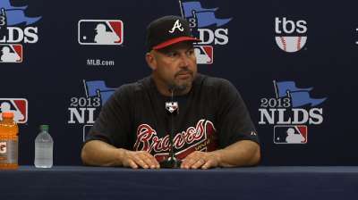 After late skid, Uggla off Braves' NLDS roster