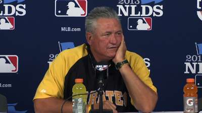 Pirates going with 11 pitchers on NLDS roster