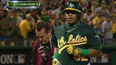 A's puzzled by Tigers' Scherzer in Game 1