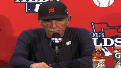 Oct. 4 Jim Leyland postgame interview