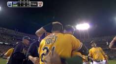 Vogt of confidence: Walk-off A's even ALDS