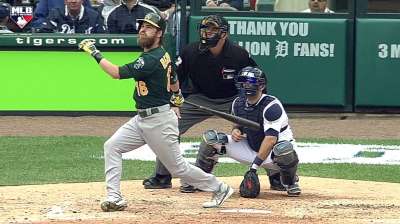 Did you know? ALDS Game 3: OAK 6, DET 3