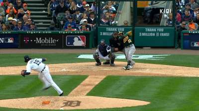 Céspedes con ocho juegos dando hit en playoffs