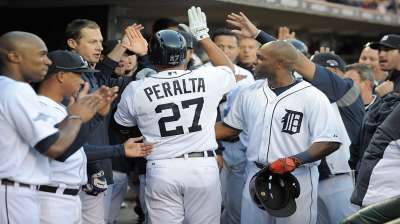 Peralta grateful for opportunity to help Tigers