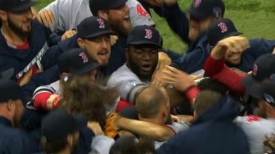 Many straws stir the drink for ALCS-bound Red Sox