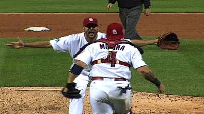 Cards' celebration familiar, but no less sweet