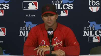 Cardinals set up rotation for Games 1-3