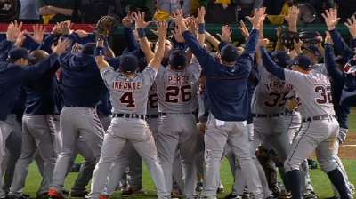 Tigers 'Turn Up' the volume to celebrate clinch