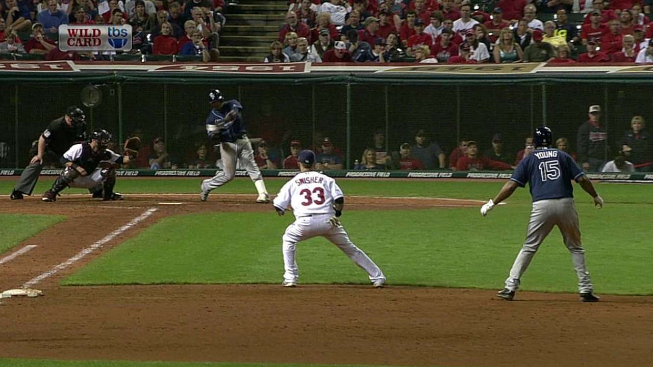 Rays silencian a Indios y avanzan a Serie Divisional