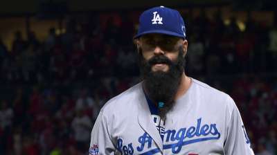 Strong run by Dodgers' bullpen ends at Jansen
