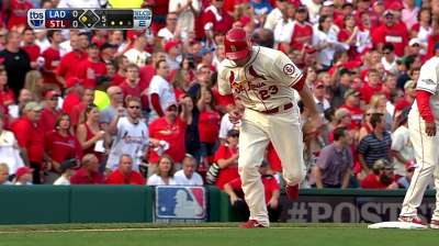 Did you know? NLCS Game 2: STL 1, LA 0