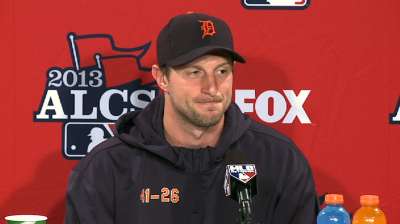 Confident Scherzer rested and ready for Red Sox