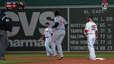 Leyland sits ailing Miggy late for defense