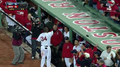 Hunter's all-out effort leaves him banged up, but OK