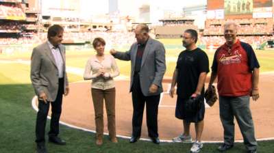 Vaunted Cards managers honored before Game 2
