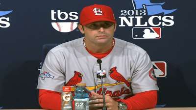 Cardinals' reputable offense missing from NLCS