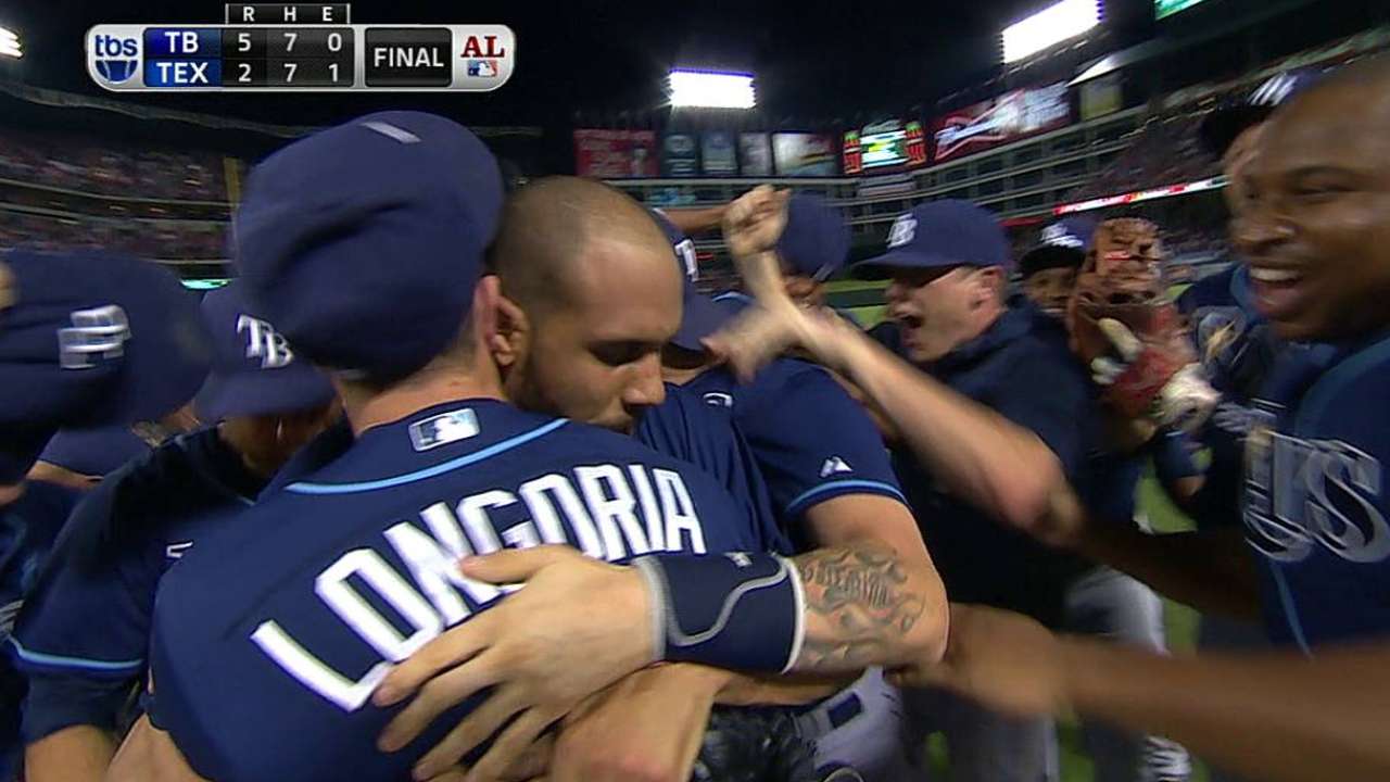 Rays advance to Wild Card Game