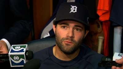 Avila day to day following collision at home plate