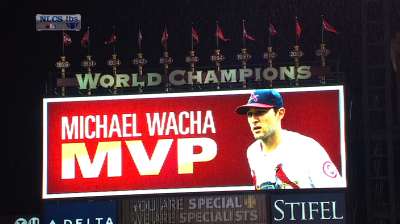 Wacha! Wacha! No joke, rookie named NLCS MVP