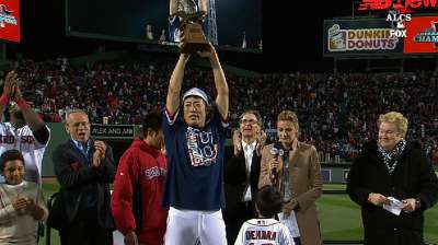 Unflappable Koji nets ALCS MVP honors